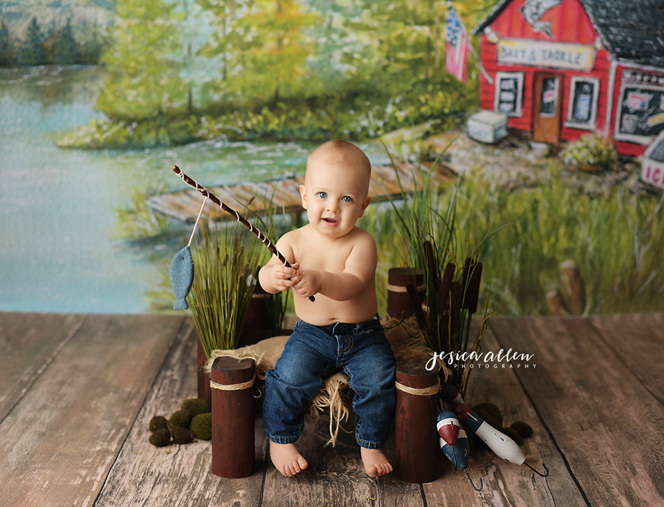 Fishing Outfit Baby Photo Prop