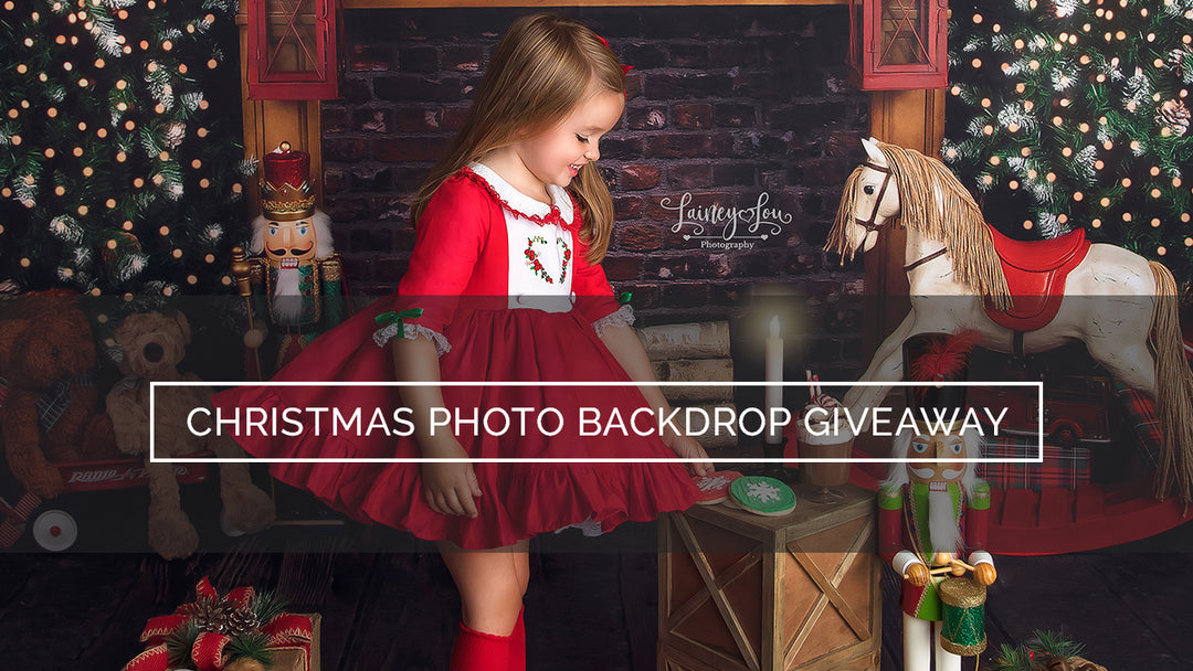 Christmas Photo Backdrop Giveaway!