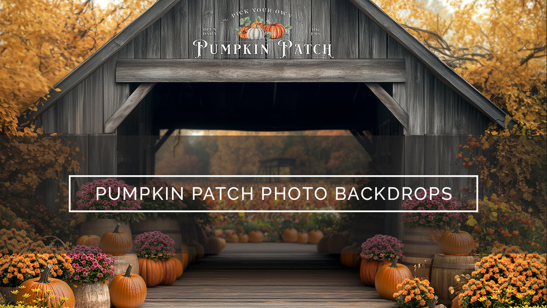 Pumpkin Patch Backdrops for Stunning Fall Photos