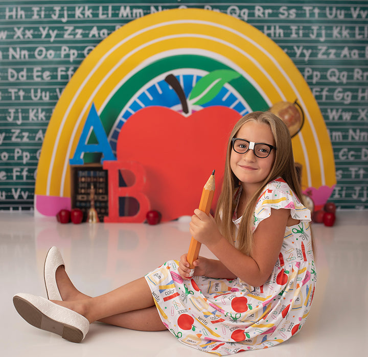 Ready for School - HSD Photography Backdrops 