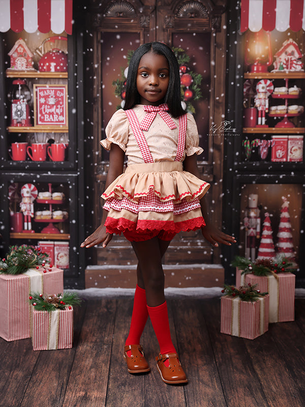 Christmas Sweet Shop (snow) - HSD Photography Backdrops 