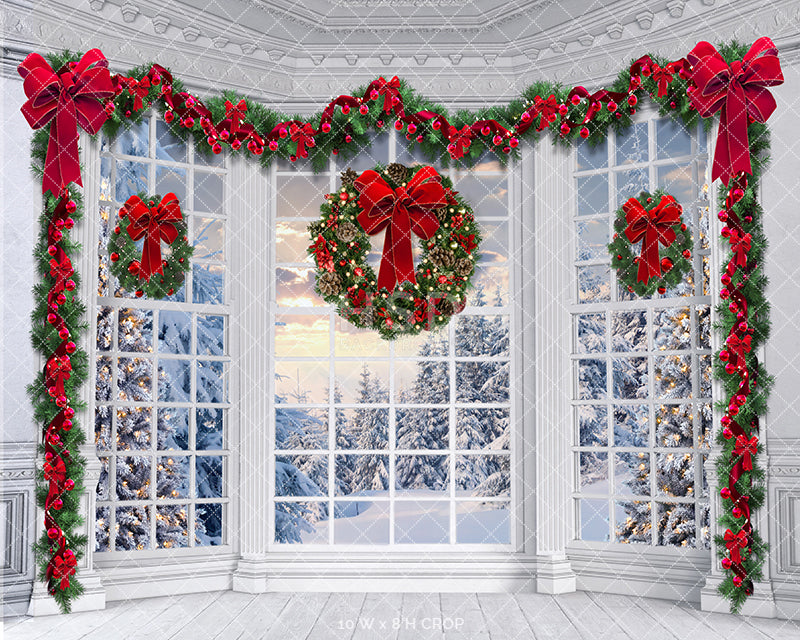 Winter Wonderland View - HSD Photography Backdrops 