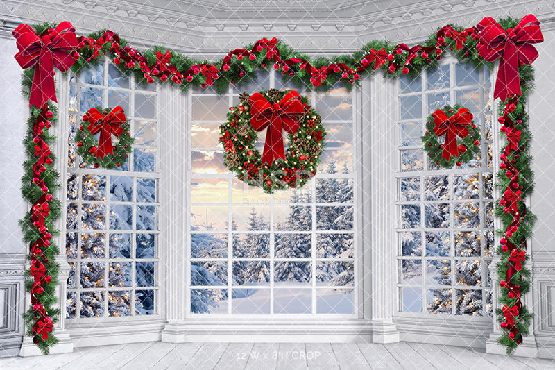 Winter Wonderland View - HSD Photography Backdrops 