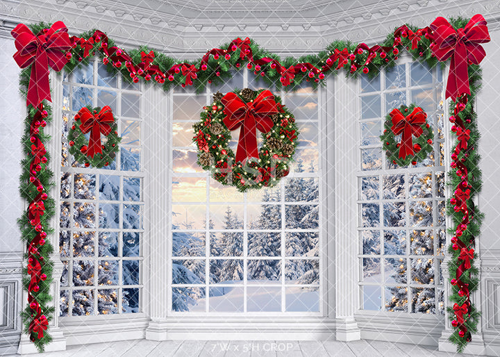 Winter Wonderland View - HSD Photography Backdrops 