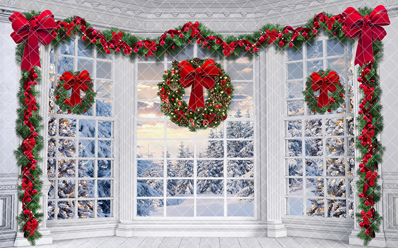 Winter Wonderland View - HSD Photography Backdrops 