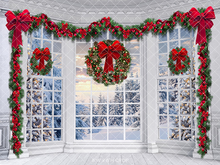 Winter Wonderland View - HSD Photography Backdrops 