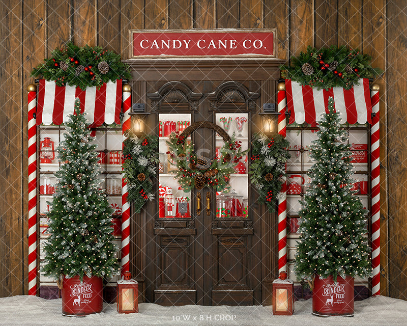 Candy Cane Co. - HSD Photography Backdrops 