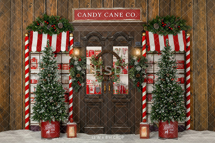 Candy Cane Co. - HSD Photography Backdrops 