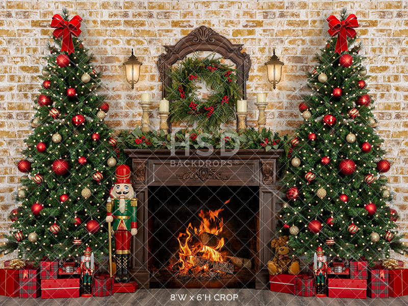 Very Merry Christmas - HSD Photography Backdrops 