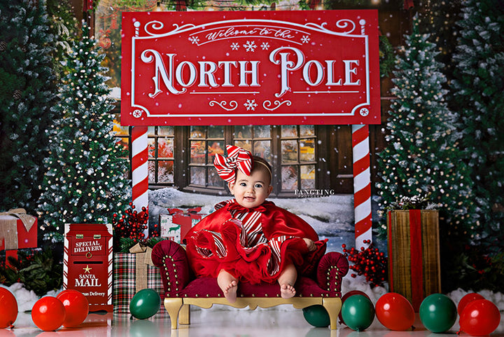 Welcome to the North Pole - HSD Photography Backdrops 