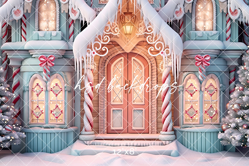 Gingerbread Manor (sweep options) - HSD Photography Backdrops 