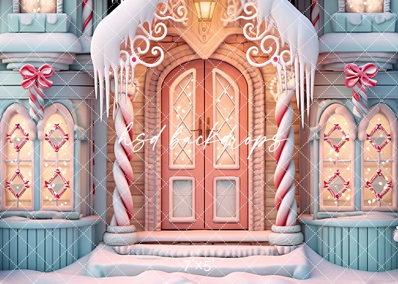 Gingerbread Manor (sweep options) - HSD Photography Backdrops 