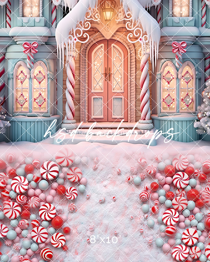 Gingerbread Manor (sweep options) - HSD Photography Backdrops 