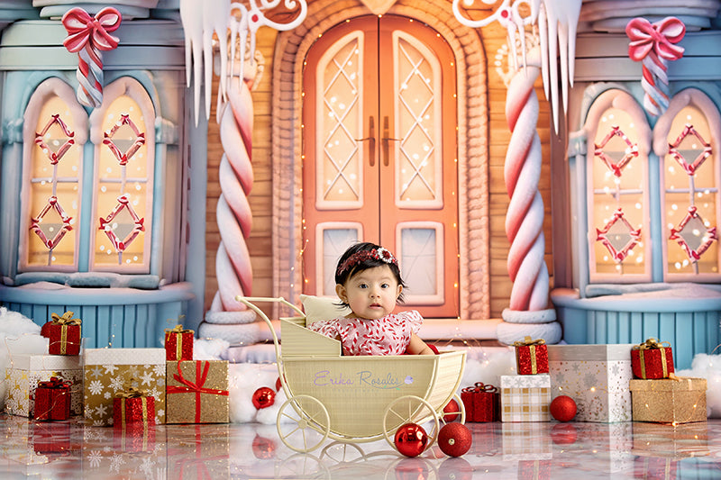 Gingerbread Manor (sweep options) - HSD Photography Backdrops 