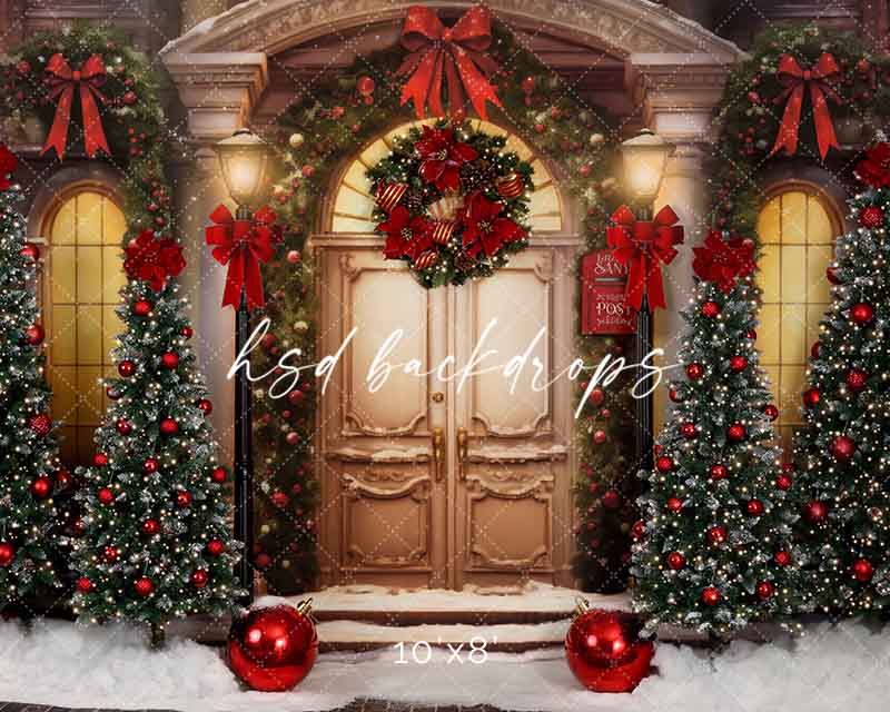 Christmas Hall - HSD Photography Backdrops 