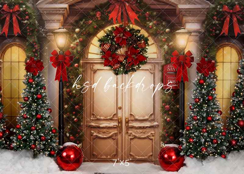 Christmas Hall - HSD Photography Backdrops 