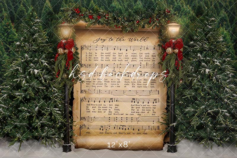 Christmas Choir - HSD Photography Backdrops 