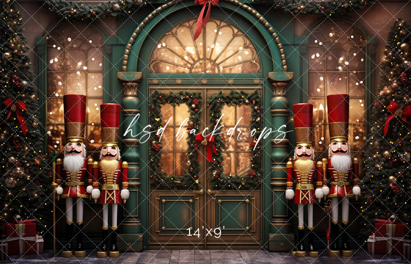 Nutcracker Christmas Shoppe - HSD Photography Backdrops 