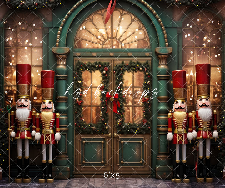 Nutcracker Christmas Shoppe - HSD Photography Backdrops 