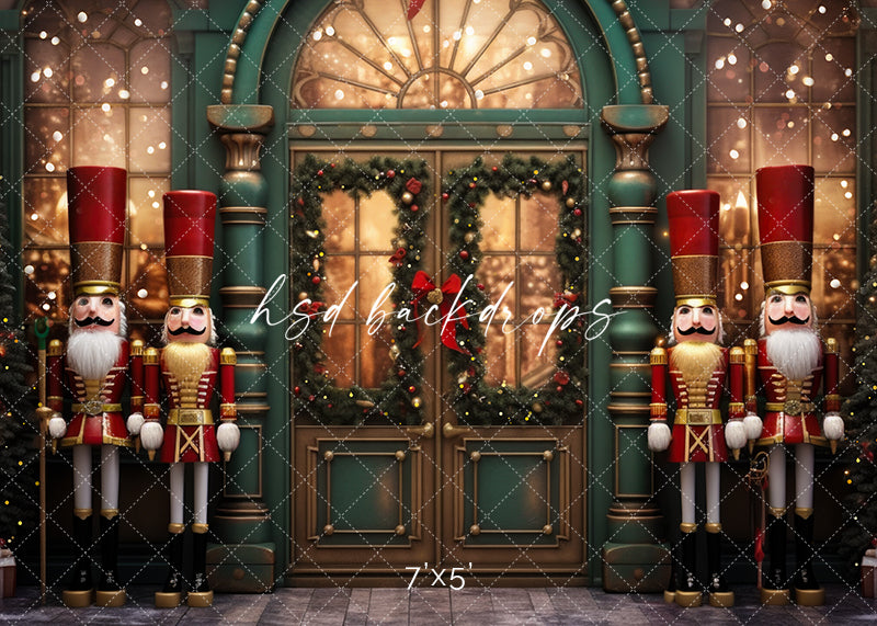 Nutcracker Christmas Shoppe - HSD Photography Backdrops 