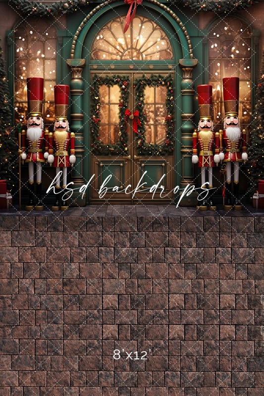 Nutcracker Christmas Shoppe - HSD Photography Backdrops 