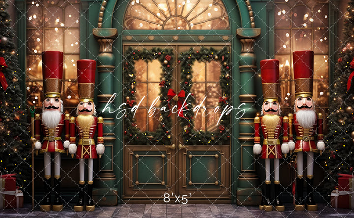 Nutcracker Christmas Shoppe - HSD Photography Backdrops 