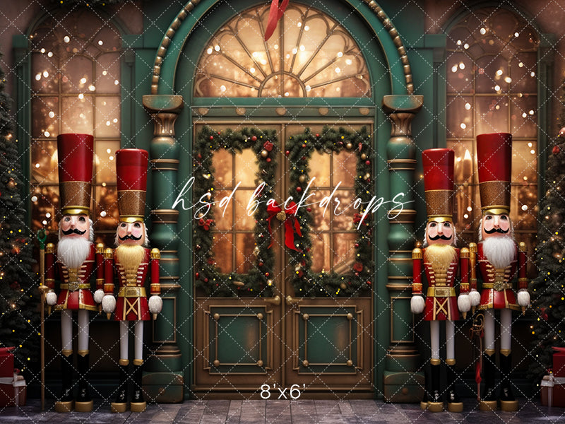 Nutcracker Christmas Shoppe - HSD Photography Backdrops 