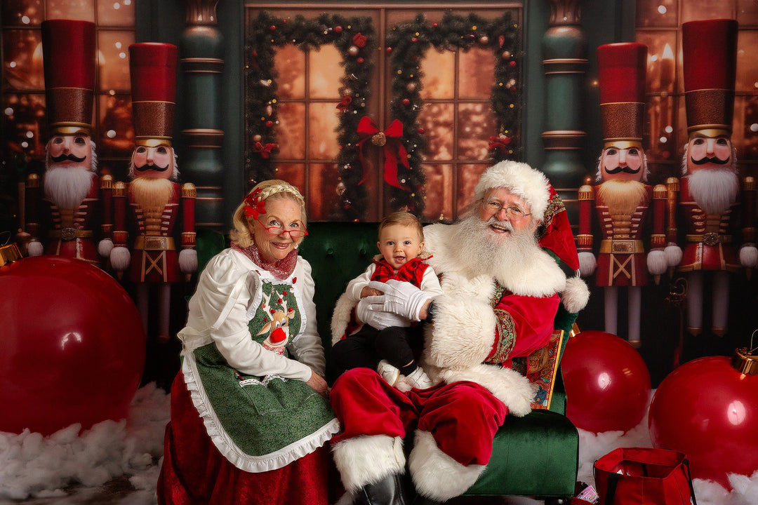 Nutcracker Christmas Shoppe - HSD Photography Backdrops 