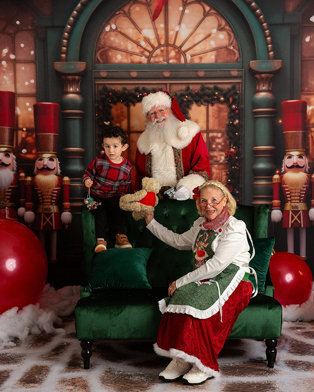 Nutcracker Christmas Shoppe - HSD Photography Backdrops 