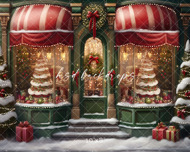 Christmas at the Plaza - HSD Photography Backdrops 