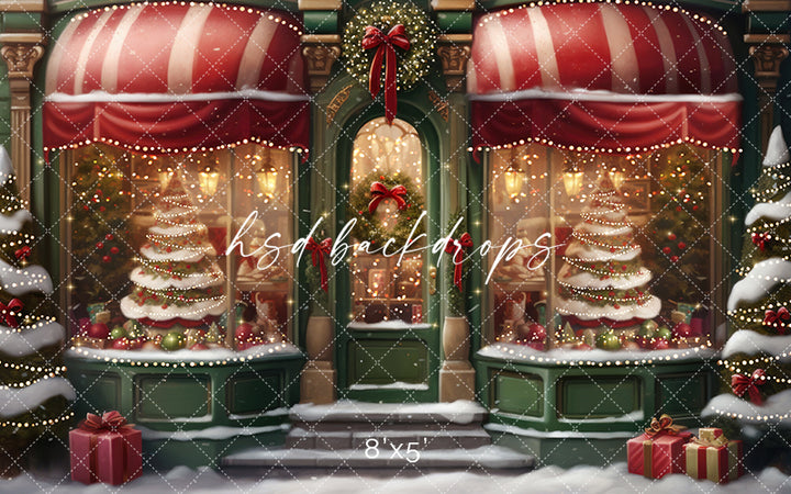 Christmas at the Plaza - HSD Photography Backdrops 