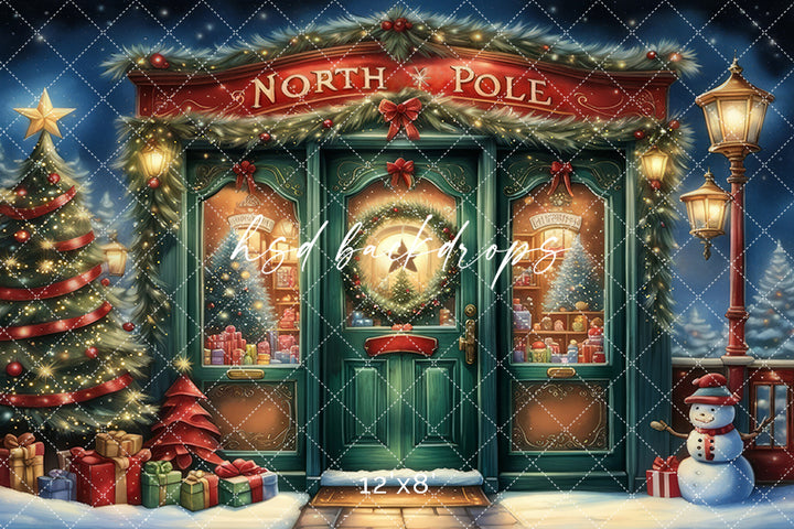 North Pole Trading Co. (sweep options) - HSD Photography Backdrops 