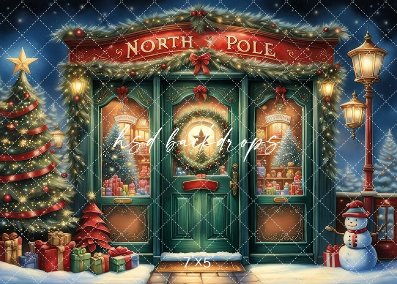 North Pole Trading Co. (sweep options) - HSD Photography Backdrops 