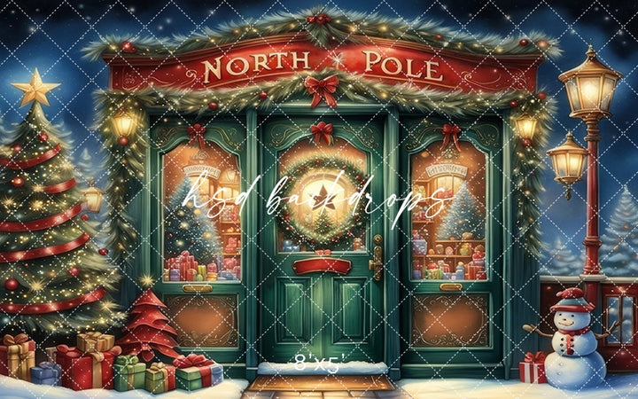 North Pole Trading Co. (sweep options) - HSD Photography Backdrops 