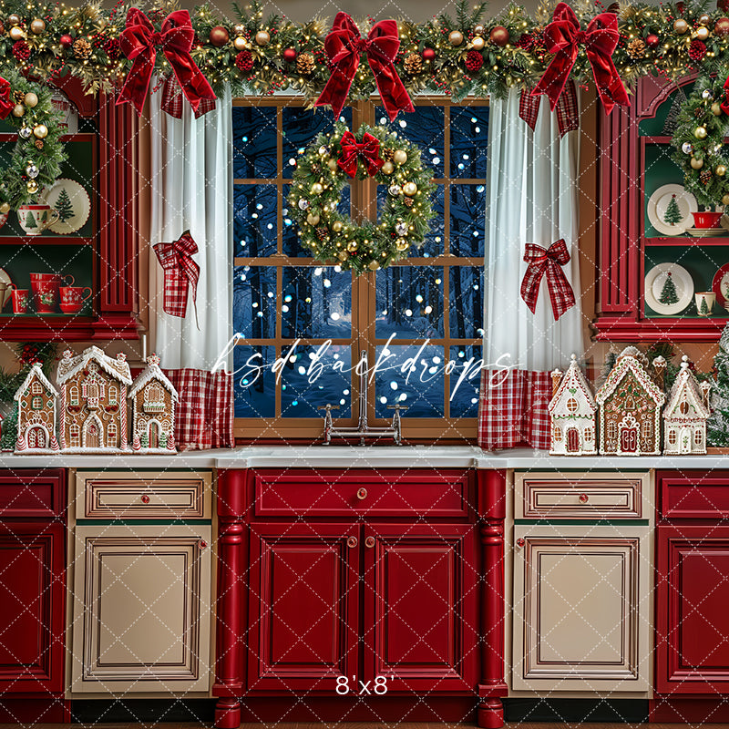 Festive Christmas Kitchen (sweep options)