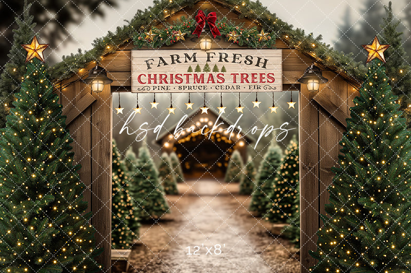 Farm Fresh Trees Entrance (sweep options)