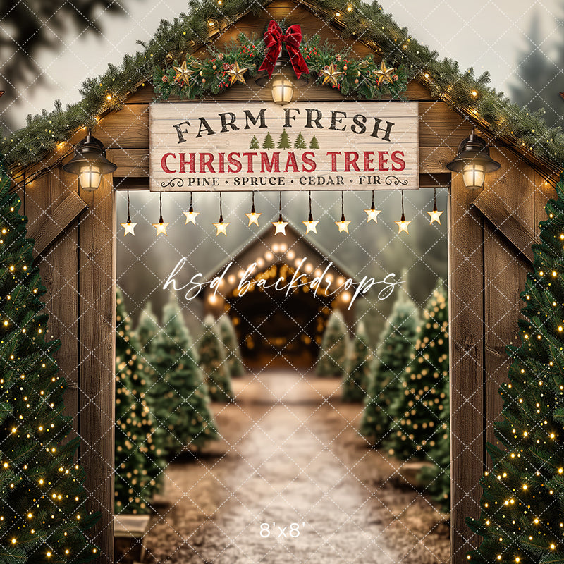 Farm Fresh Trees Entrance (sweep options)