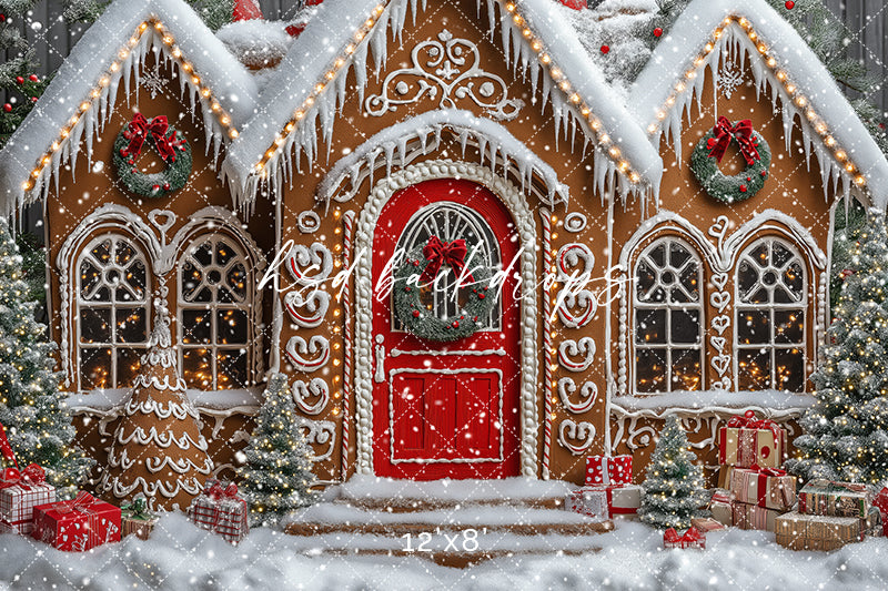 Festive Gingerbread House (sweep options)