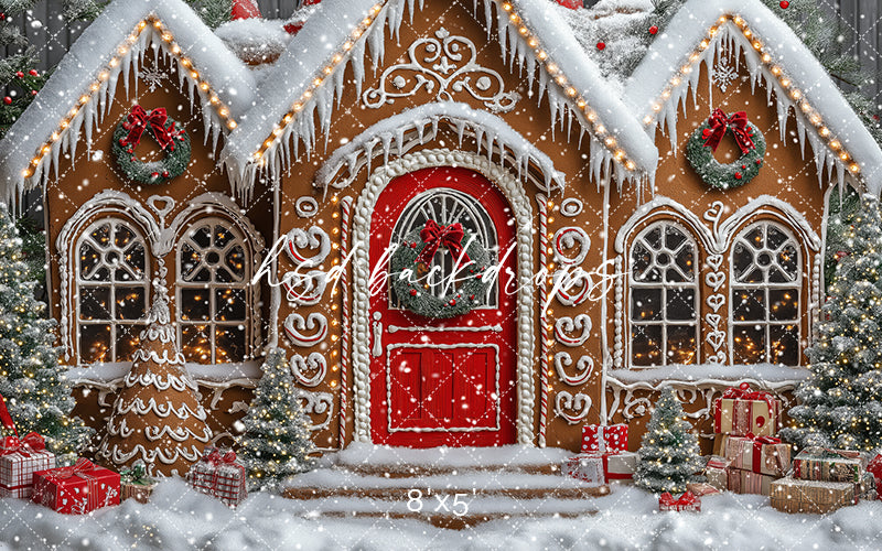 Festive Gingerbread House (sweep options)