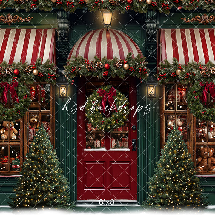 Classic Christmas Storefront (sweep options)