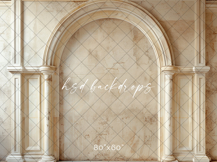 Maternity of Boudoir Photoshoot Backdrop | Basilica Arch Wall 