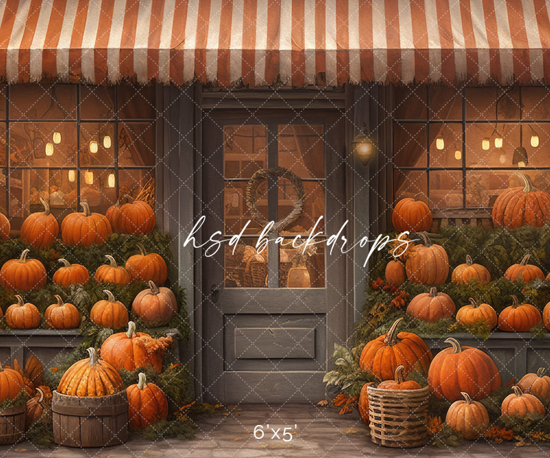 Pumpkin Market - HSD Photography Backdrops 