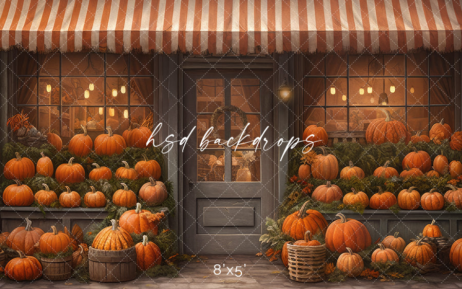 Pumpkin Market - HSD Photography Backdrops 