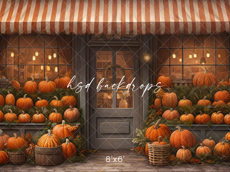 Pumpkin Market - HSD Photography Backdrops 