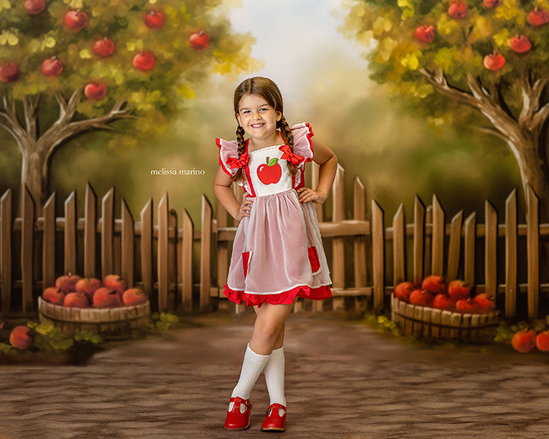 Autumn Apple Trees - HSD Photography Backdrops 