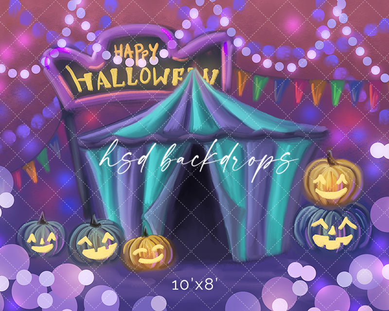 Halloween Circus - HSD Photography Backdrops 