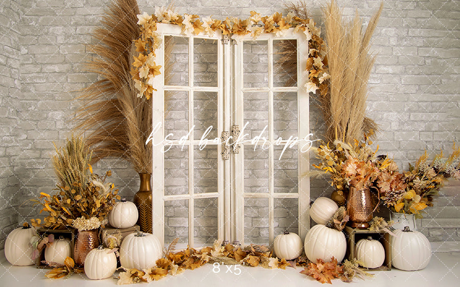 Boho Fall Set (poly) - HSD Photography Backdrops 