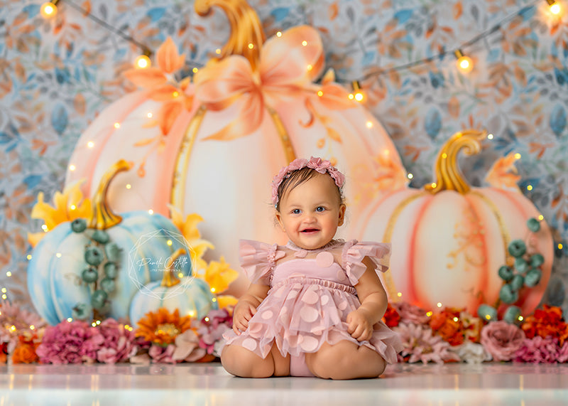 Pretty Little Pumpkin - HSD Photography Backdrops 