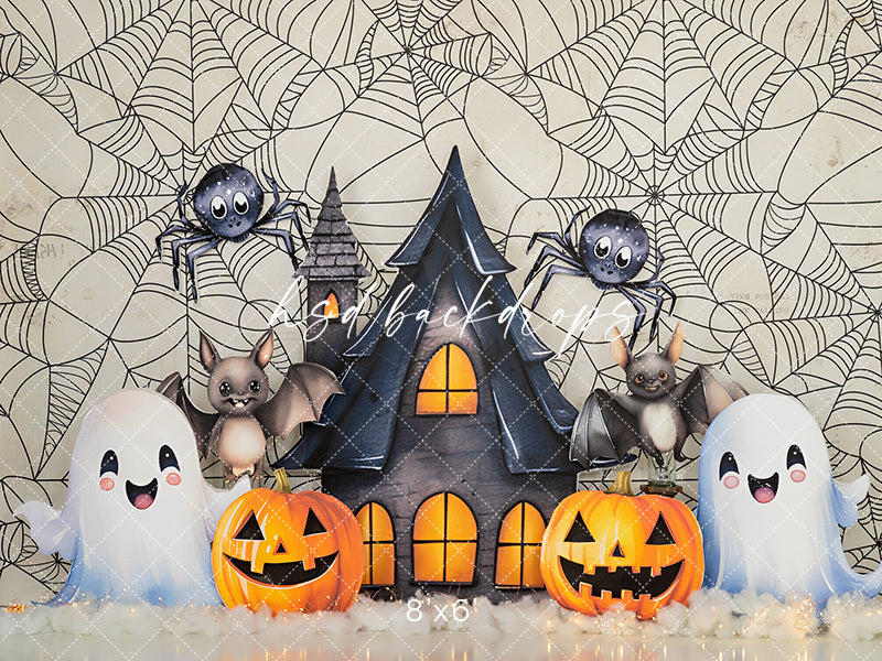 Cute Halloween Characters - HSD Photography Backdrops 