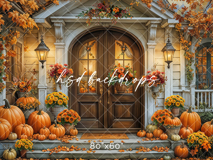 Elegant Autumn Porch (sweep options)